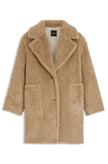 Fake Fur Mantel - Catedy