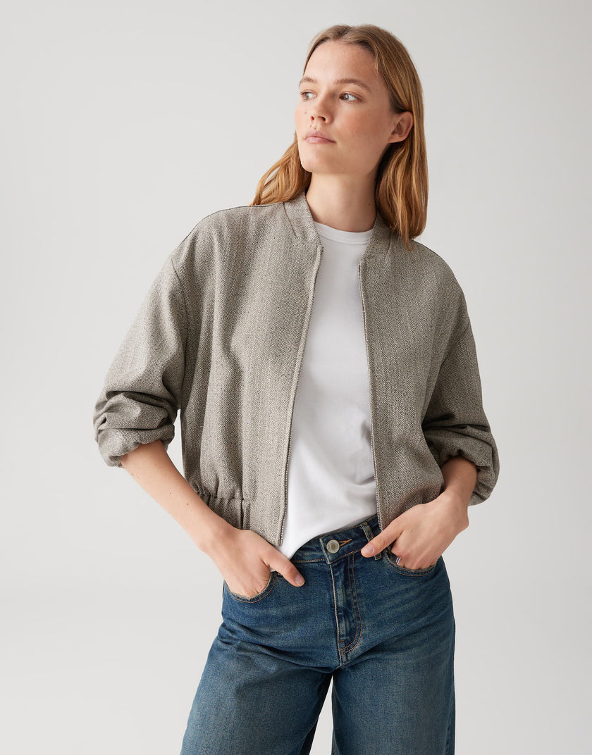 Blouson - Jalea herringbone