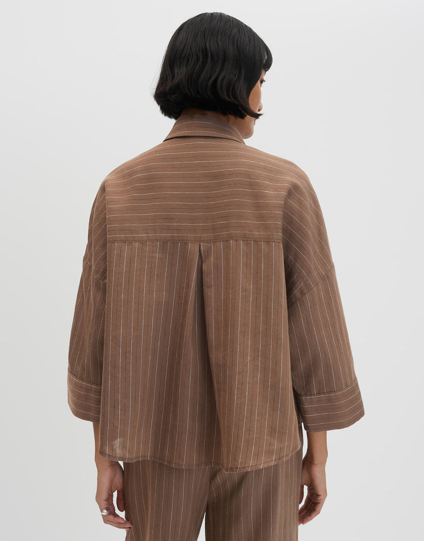 Hemdbluse - Zalea stripe