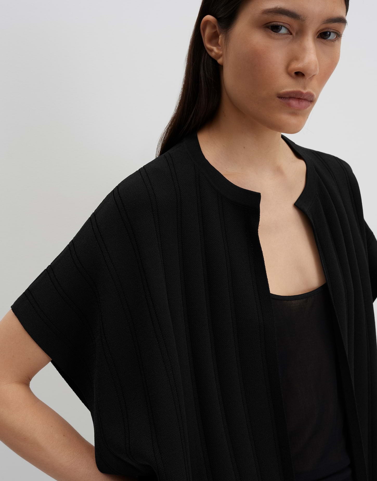 Strickjacke - Bolesa stripe