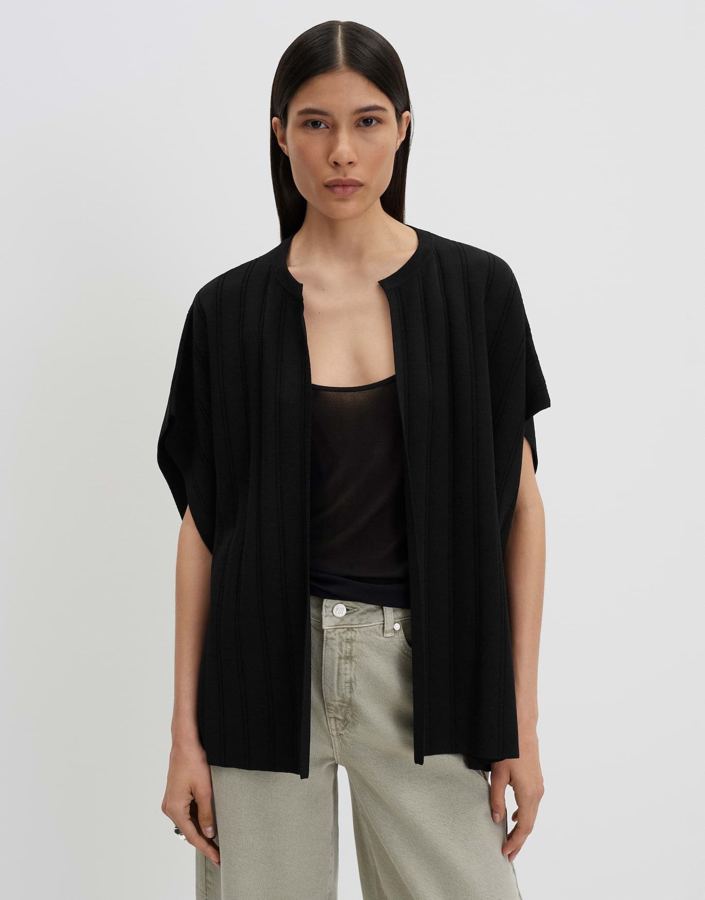 Strickjacke - Bolesa stripe