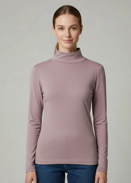ONLINE EXCLUSIV - T-Shirt - Regular Fit - Stehkragen