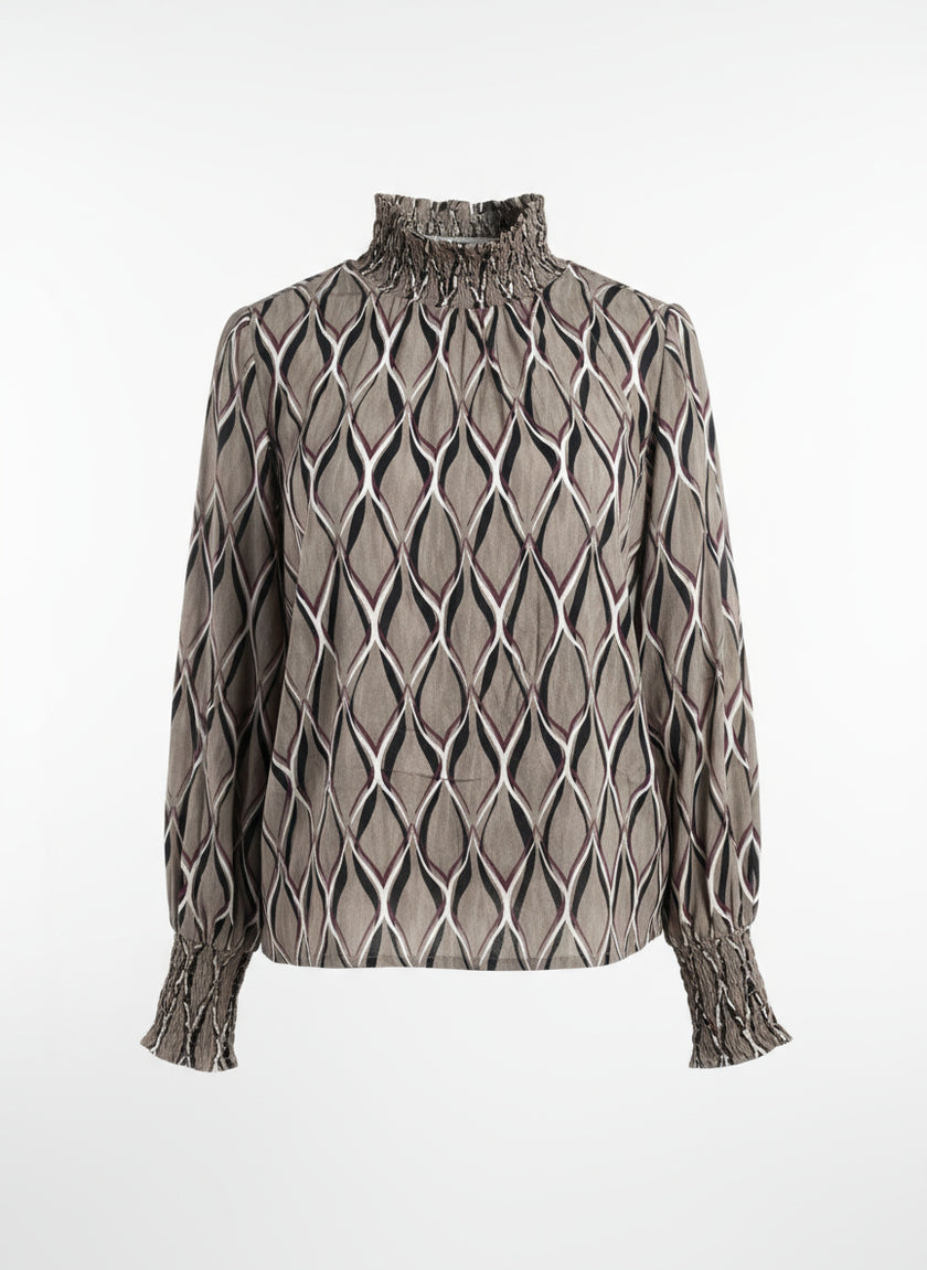 ONLINE EXCLUSIV - Bluse - Stehkragen