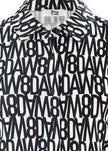 Bluse - Allover-Logoprint