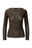 Langarmshirt - Mesh