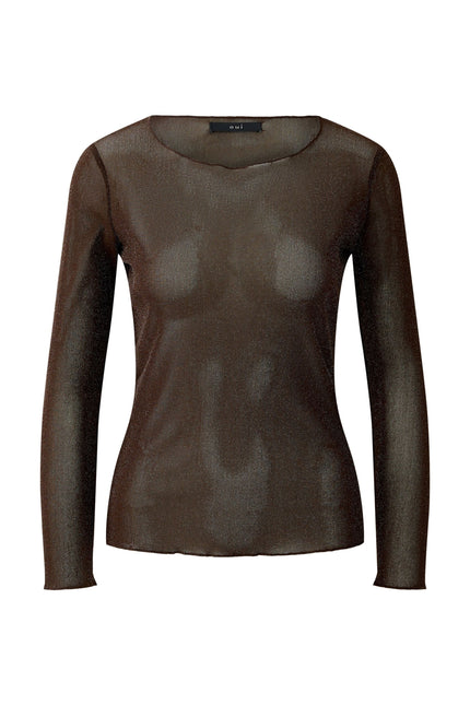 Langarmshirt - Mesh