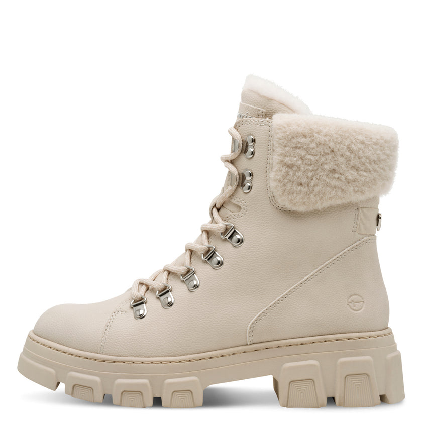 Schnürboots - Fellbesatz