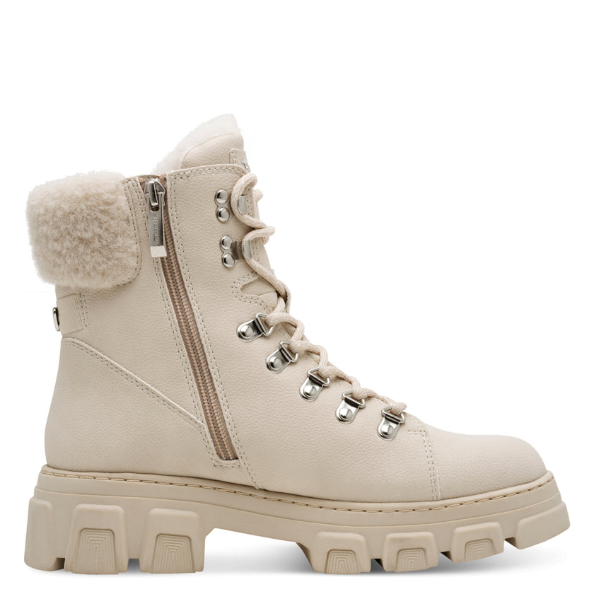 Schnürboots - Fellbesatz