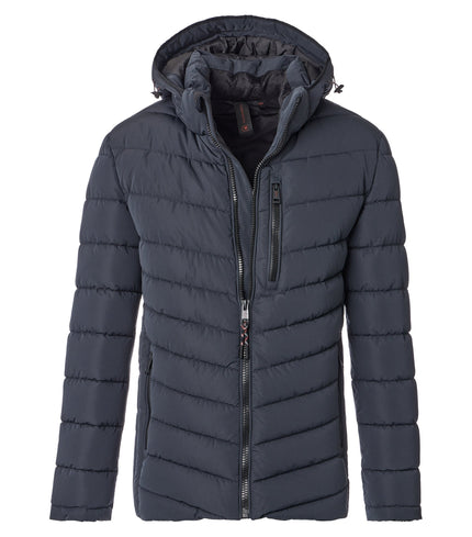 Steppjacke - Kapuze
