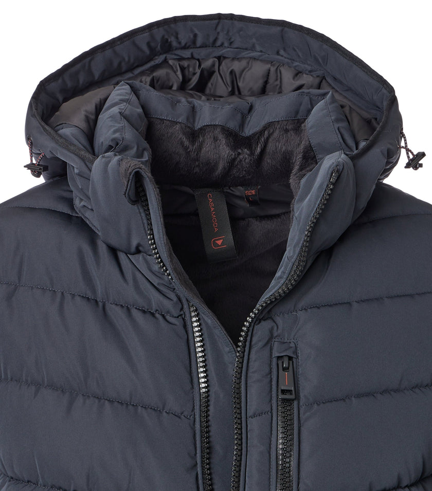 Steppjacke - Kapuze
