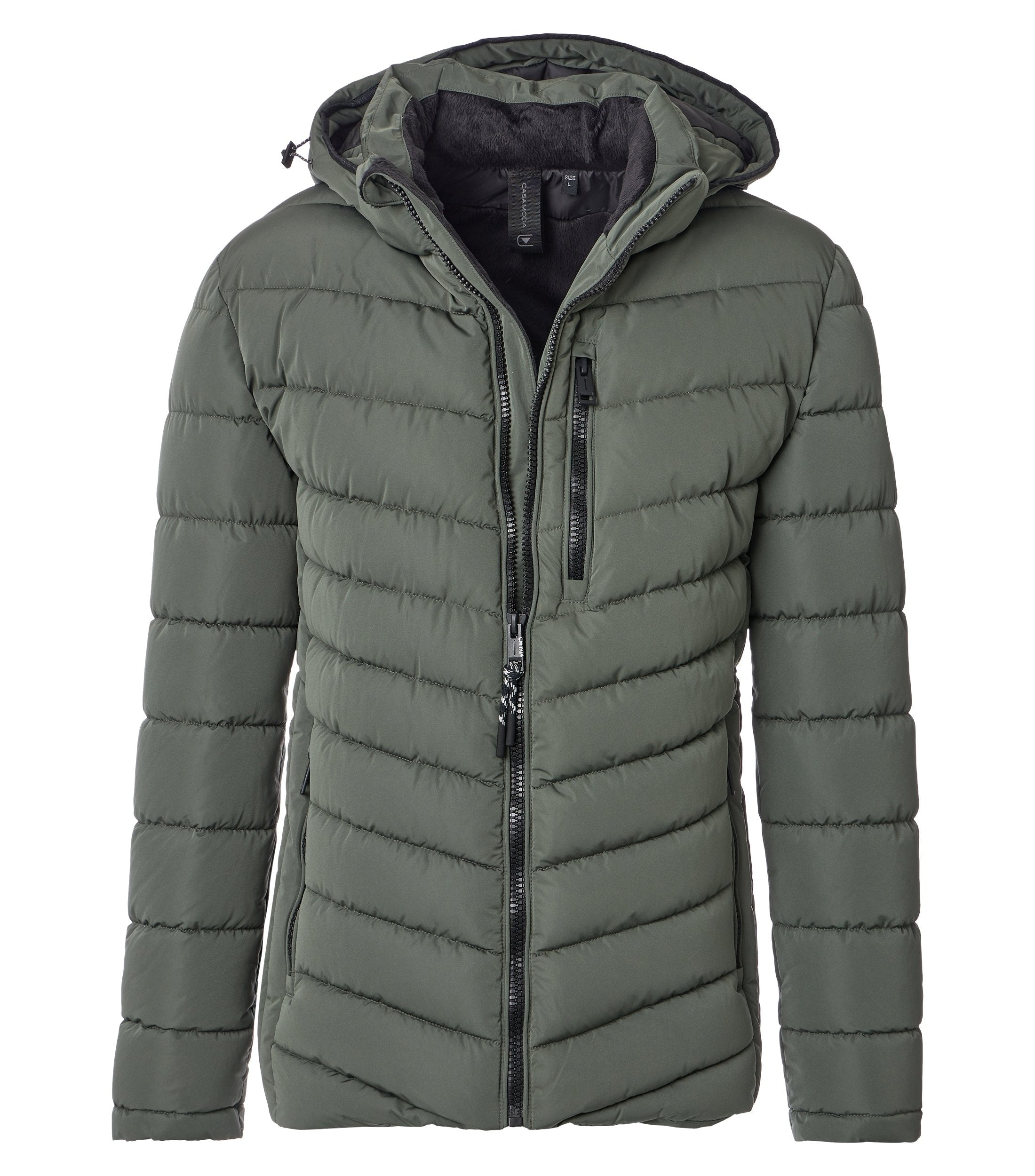 Steppjacke - Kapuze