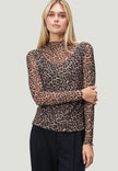 Langarmshirt - Animalprint