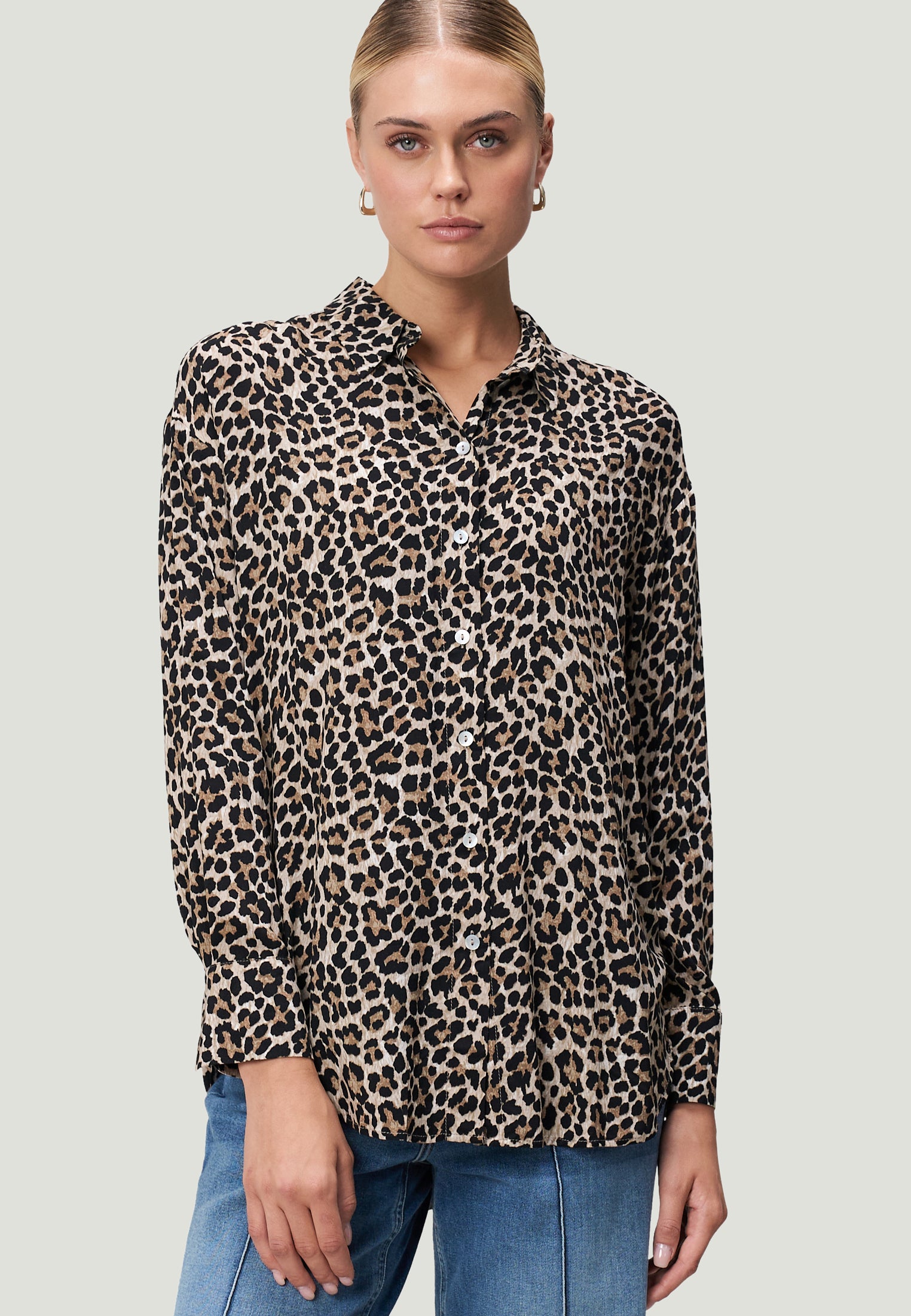 Hemdbluse - Animalprint