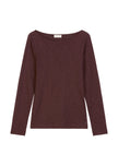 Langarmshirt - Boatneck