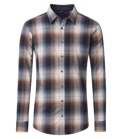 Flanellhemd - Regular Fit