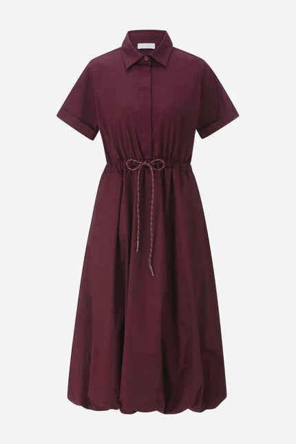 HEMDBLUSENKLEID - KURZARM