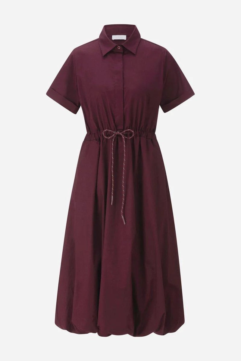 HEMDBLUSENKLEID - KURZARM