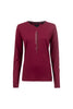 Langarmshirt - Strasssteinbesatz
