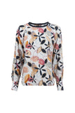 Bluse - Alloverprint