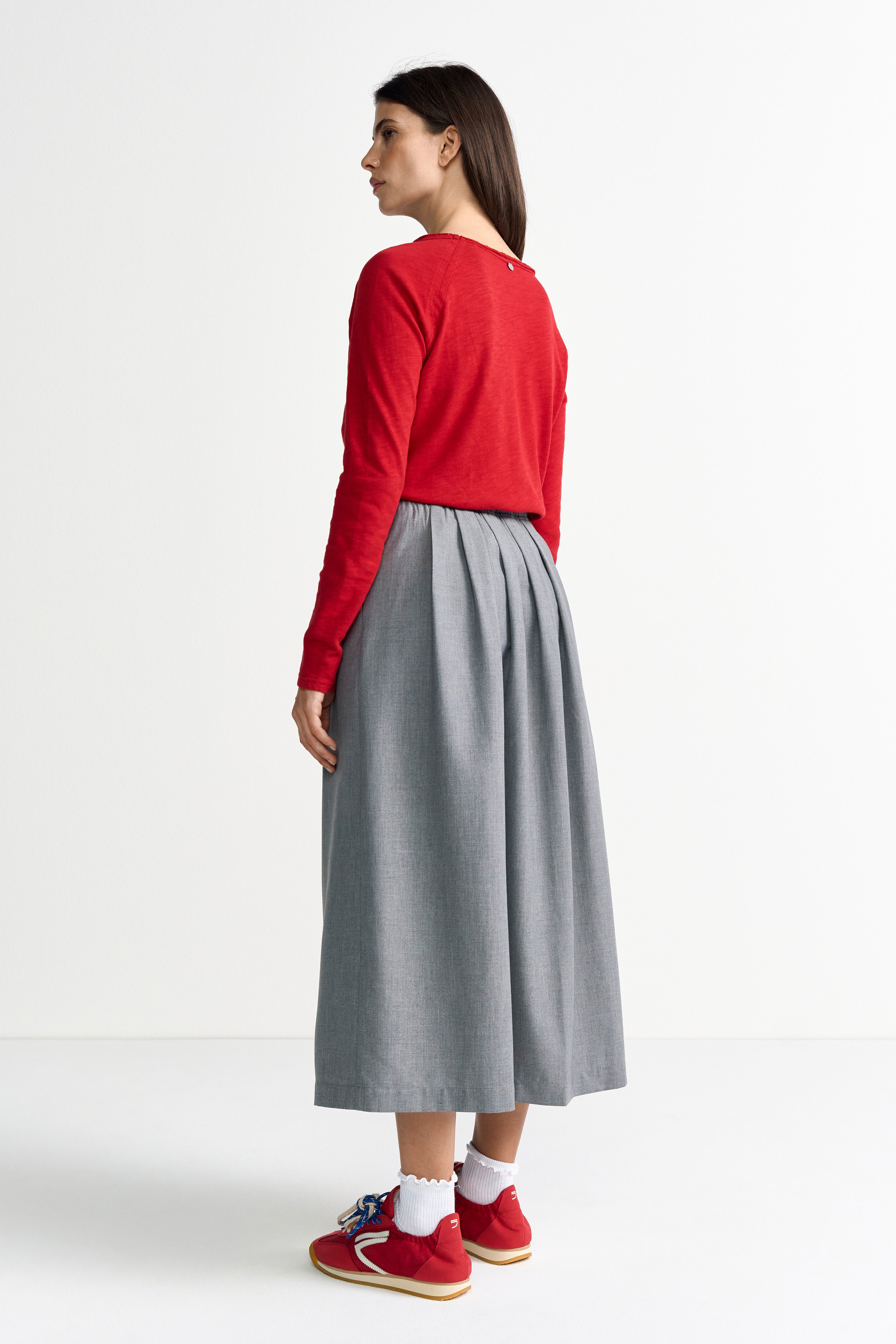 Langarmshirt - Baumwolle