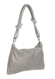 Abendtasche - Strassgewebe