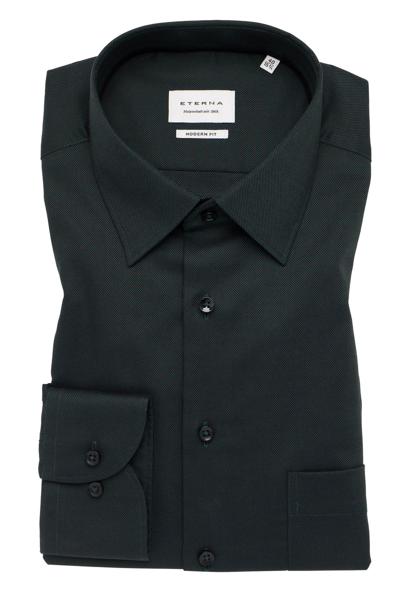 Businesshemd - Modern Fit - Natté