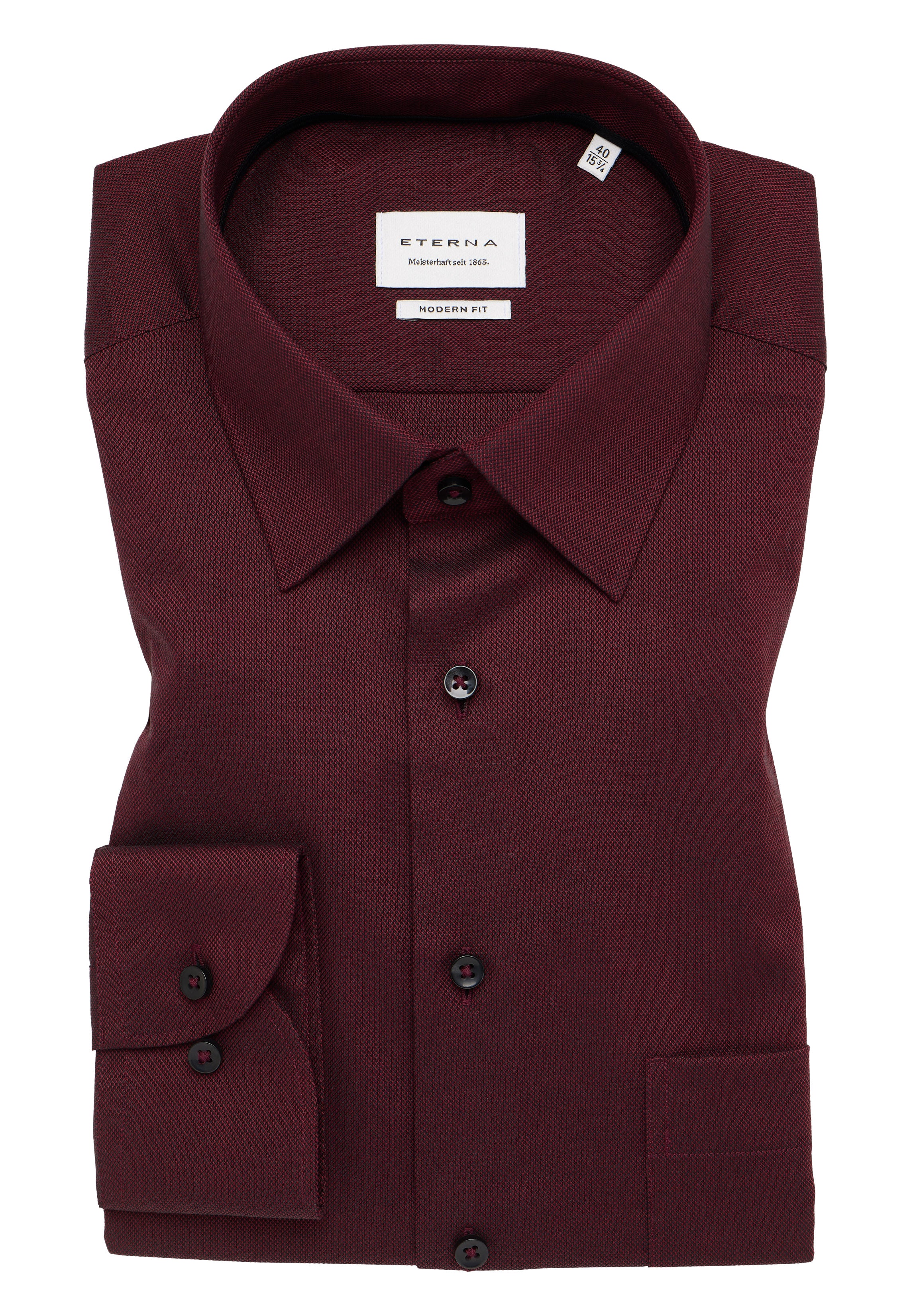 Businesshemd - Modern Fit - Natté