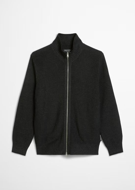 Strickjacke - Schurwollmix