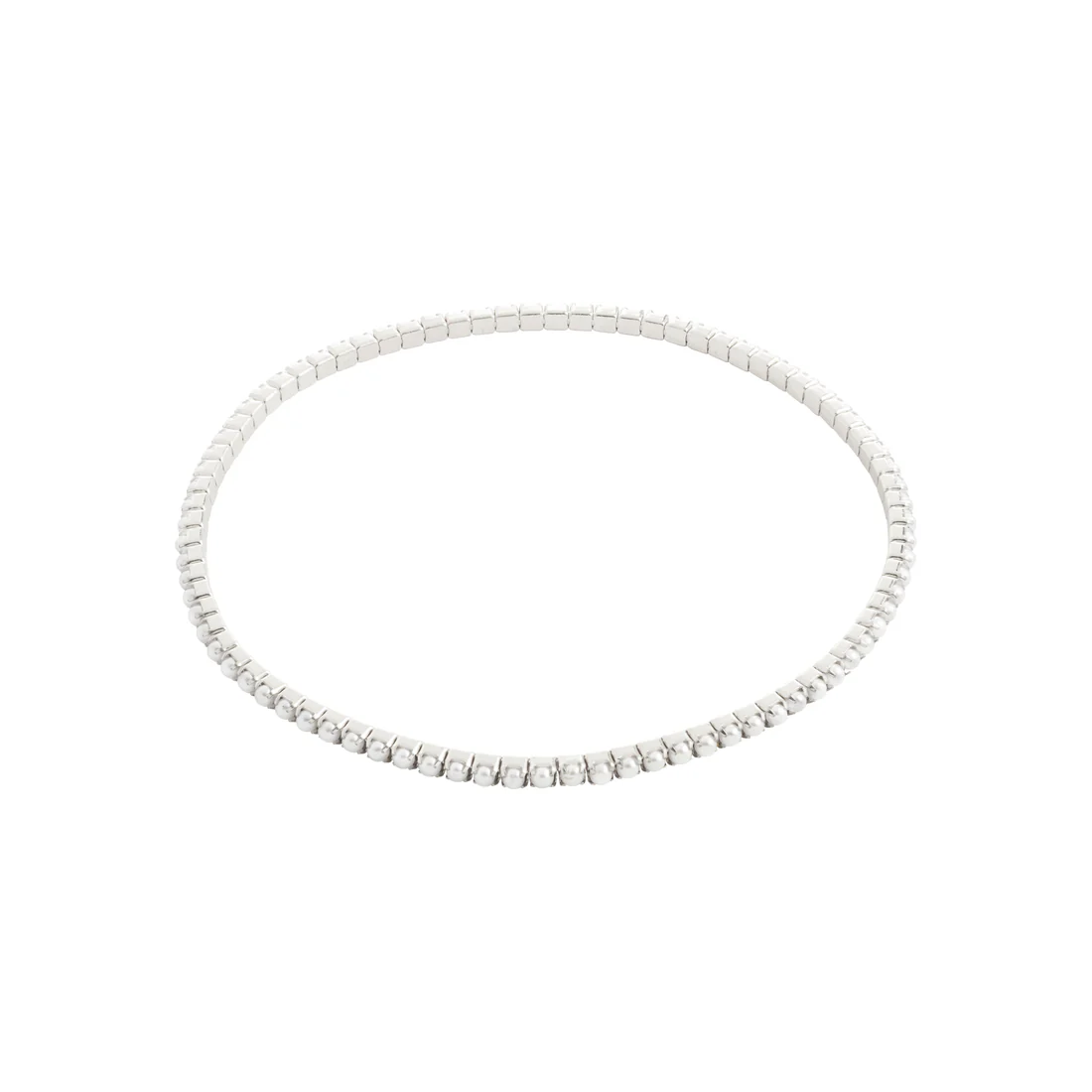Perlenarmband - ARASH  - versilbert