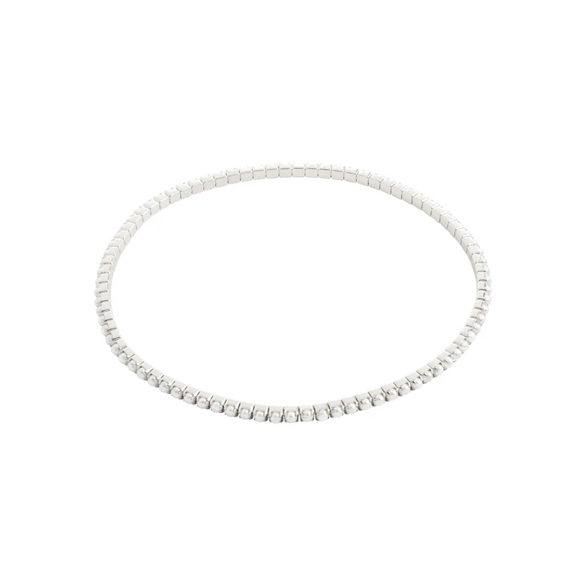 Perlenarmband - ARASH  - versilbert