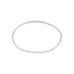 Kristallarmband - ARASH - versilbert
