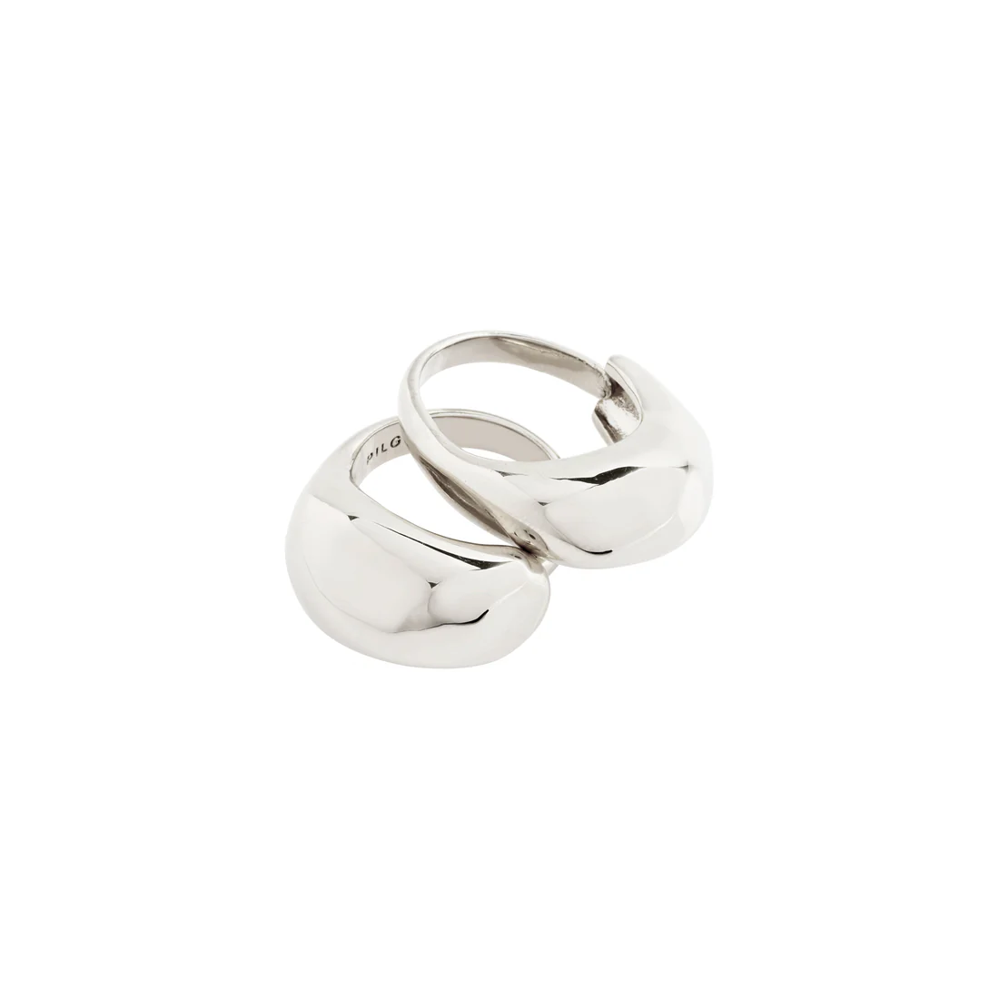 Ring -HARRISON- 2in1 versilbert