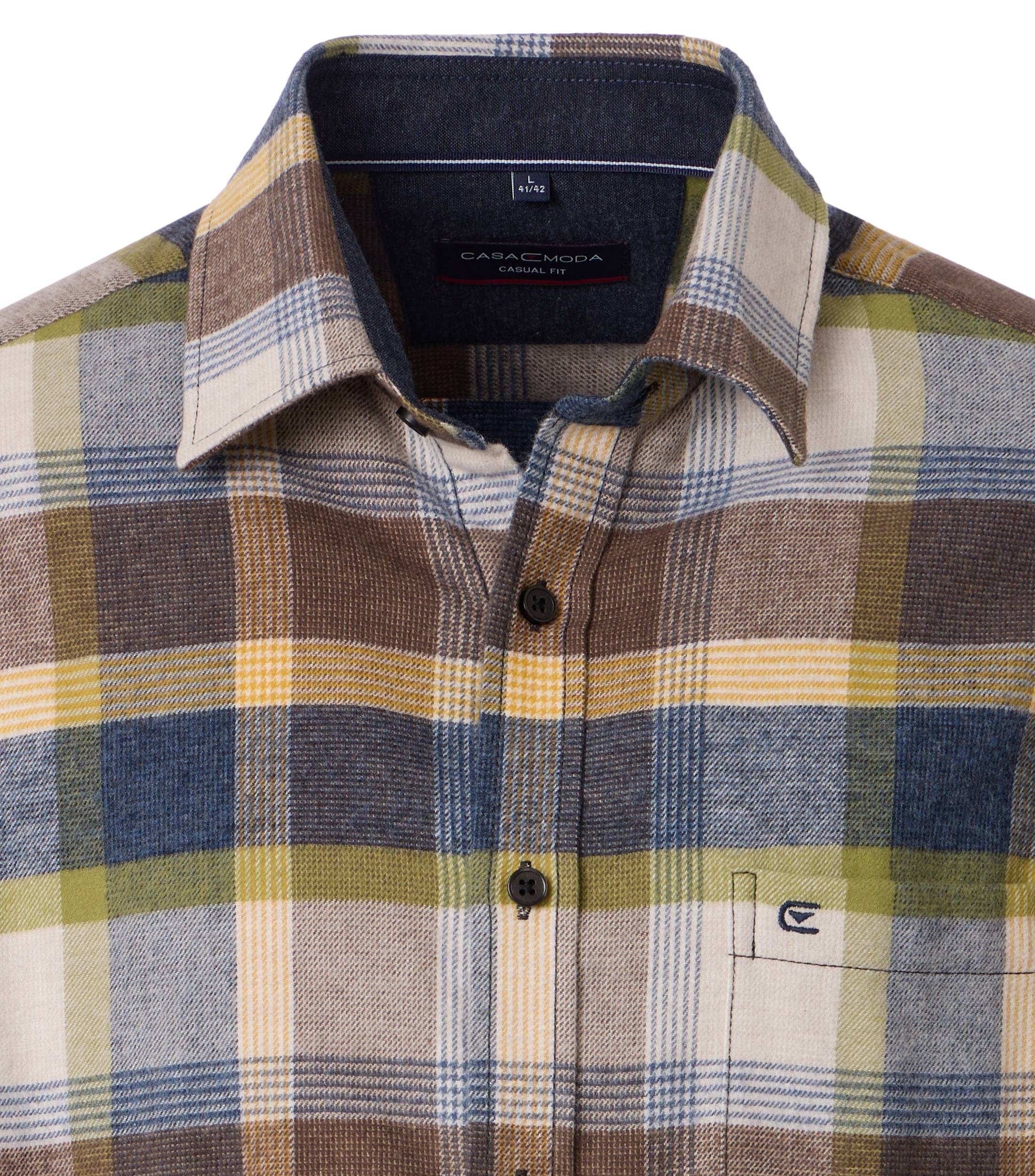 Langarmhemd - Flanell