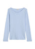 Langarmshirt - Boatneck