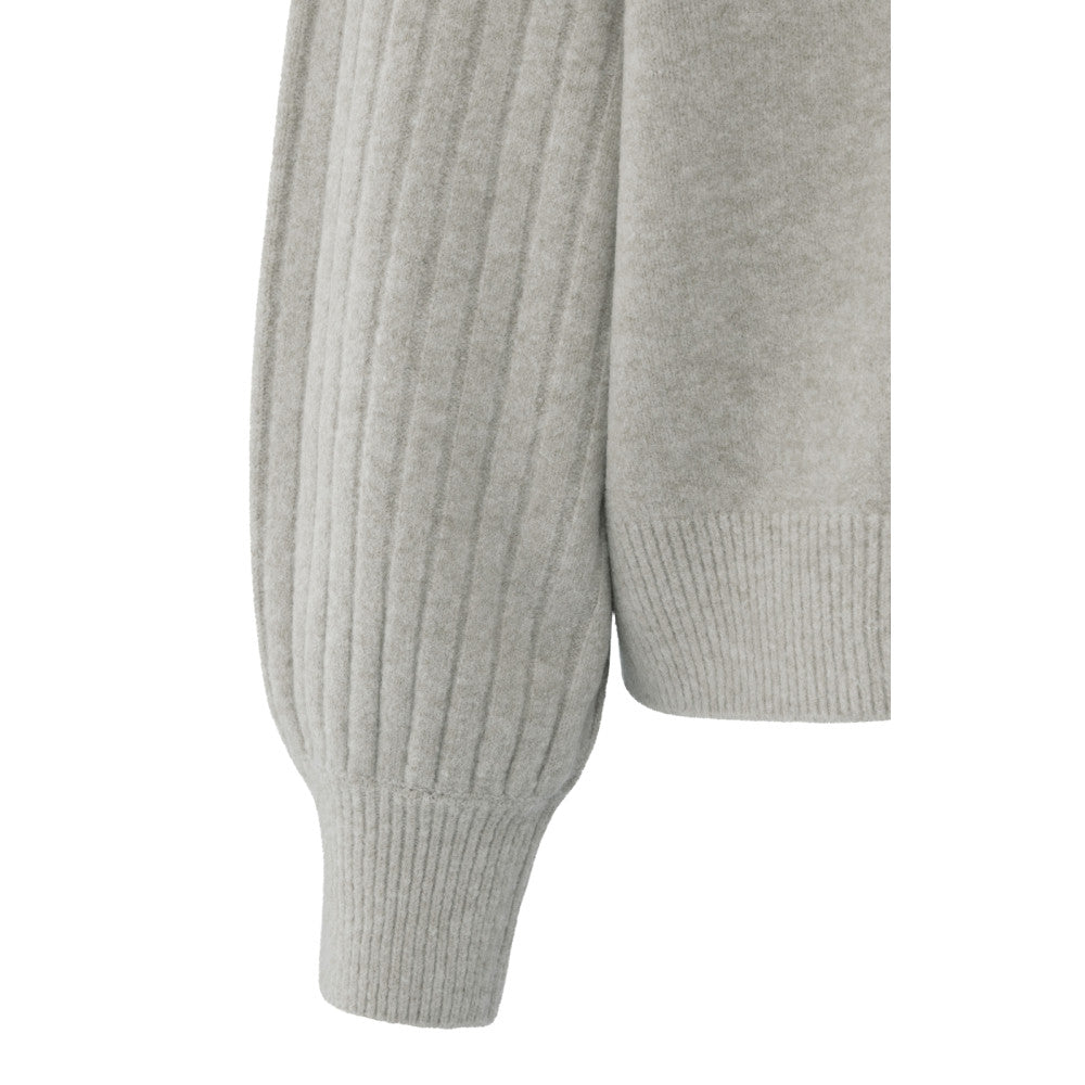 Pullover - gerippte Ärmel