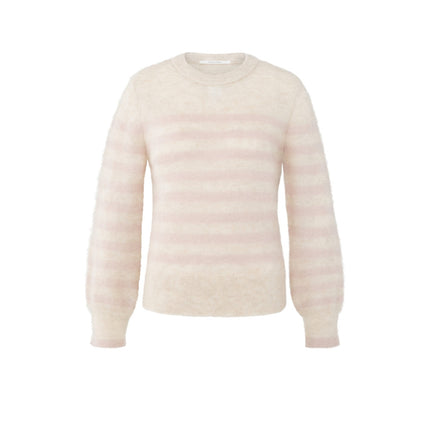 Gestreifter Pullover - Wollmix