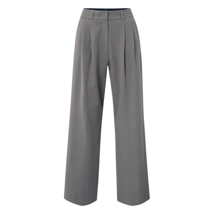 Gewebte Hose - Bundfalten