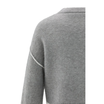 Pullover - Kontraststreifen