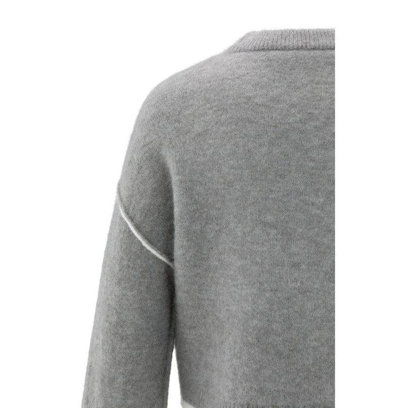 Pullover - Kontraststreifen