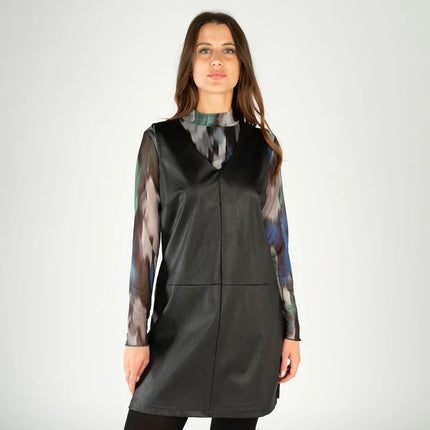 ONLINE EXCLUSIV - Kleid - Lederimitat