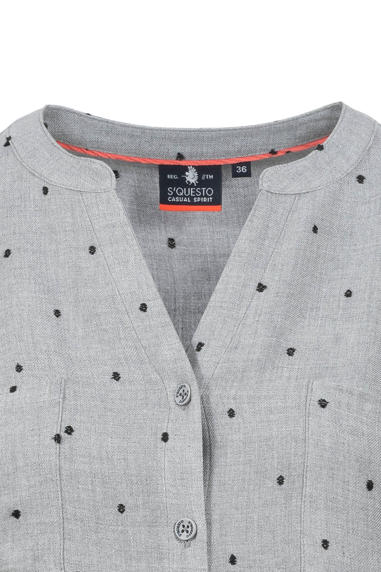 Bluse - Pünktchen-Muster