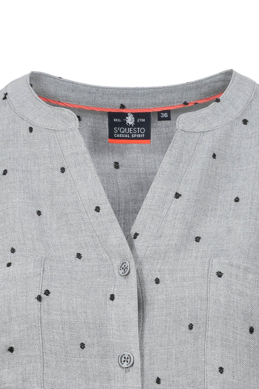 Bluse - Pünktchen-Muster