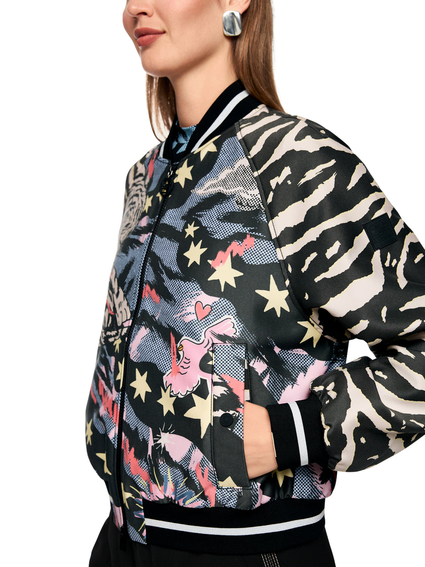 Blousonjacke - Comic Print