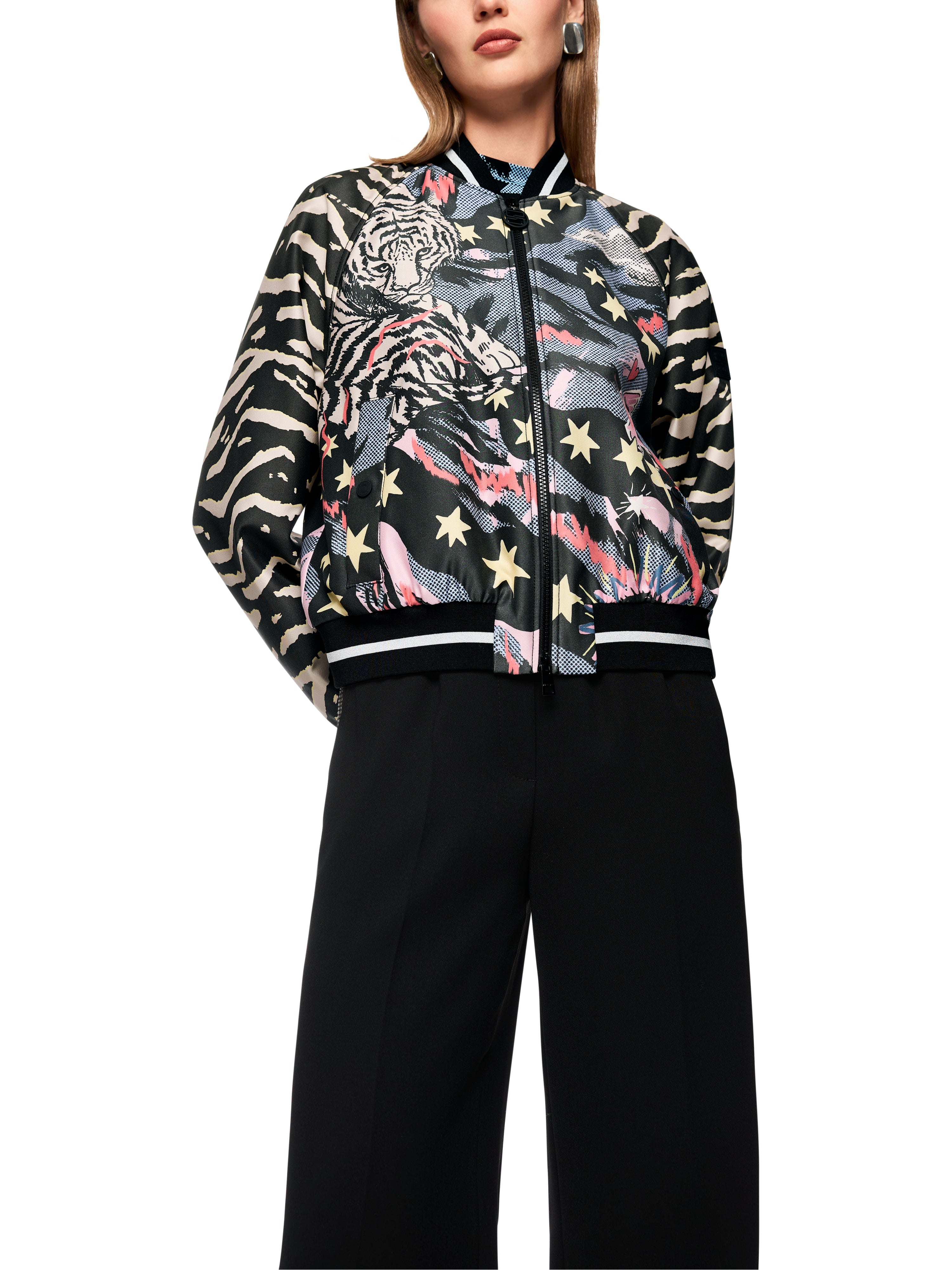 Blousonjacke - Comic Print