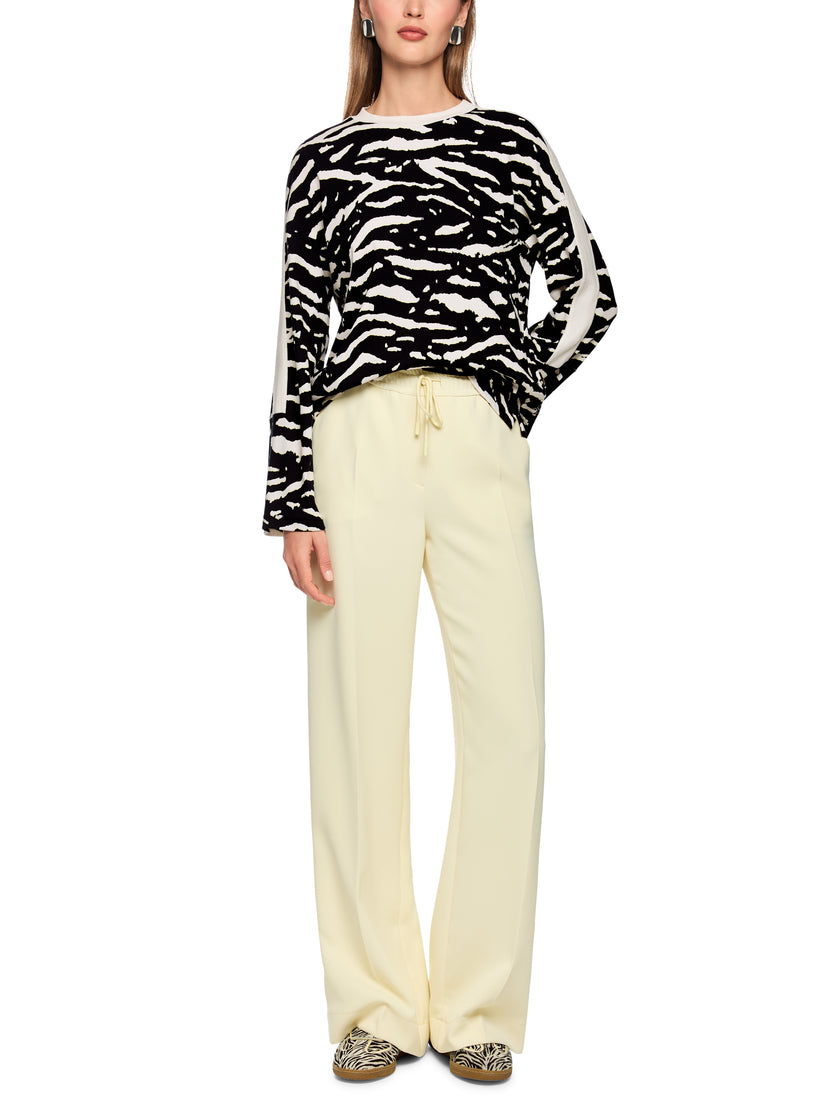 Langarmshirt - Animal Print