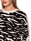 Langarmshirt - Animal Print