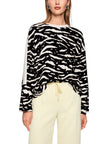 Langarmshirt - Animal Print