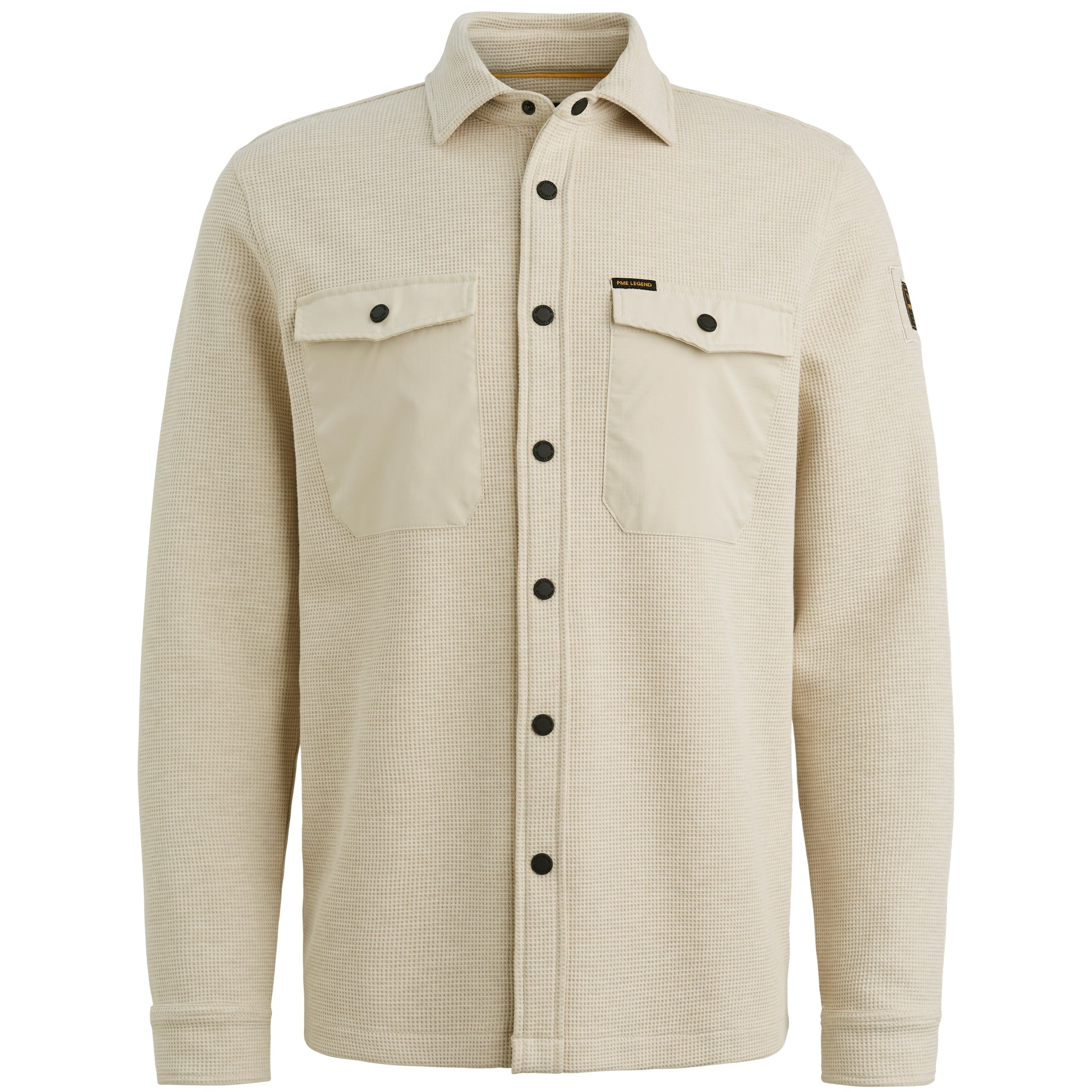 Overshirt - Waffelstruktur