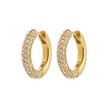 Medium Hoops -TATUM- vergoldet