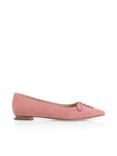 Velours-Ballerina - Schleife